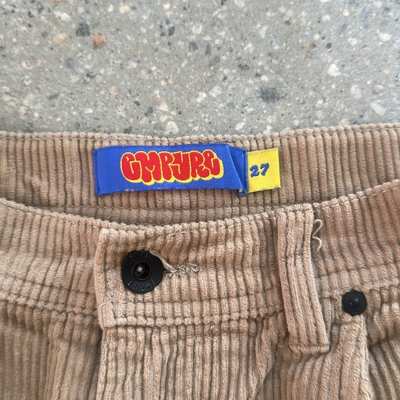 Light brown/beige Empyre corduroy pants, size 27 - Picture 3 of 4